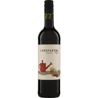 Eine Flasche Rotwein