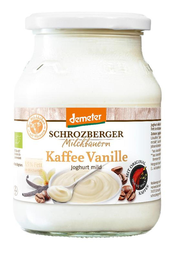 Produktfoto zu Demeter Joghurt Kaffee Vanille