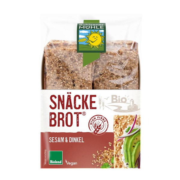 Produktfoto zu Snäcke Sesam Dinkel