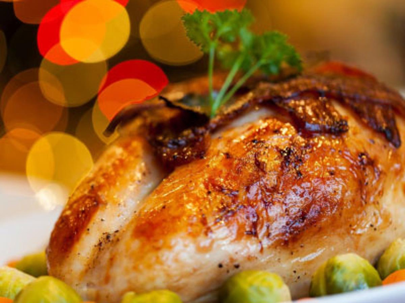 Weihnachtsgeflügel und -fleisch