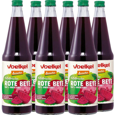 Produktfoto zu Rote Bete Saft 6* 0,7 L