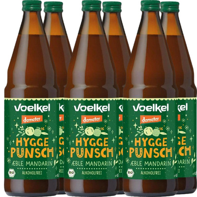 Produktfoto zu HYGGE Apfel Mandarin 6*0,75 L