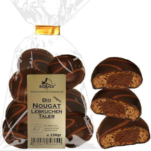 Produktfoto zu Nougat Lebkuchen Taler