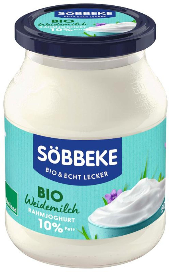 Produktfoto zu Bio Weidemilch Rahmjoghurt 10 % Fett