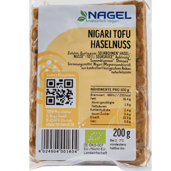 Produktfoto zu Nigari Tofu Haselnuss