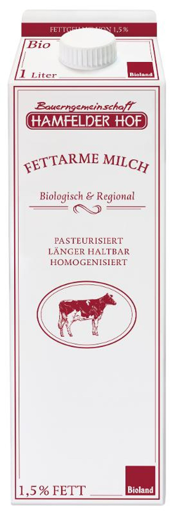 Produktfoto zu Fettarme Milch, 1,5 %, länger haltbar 1L
