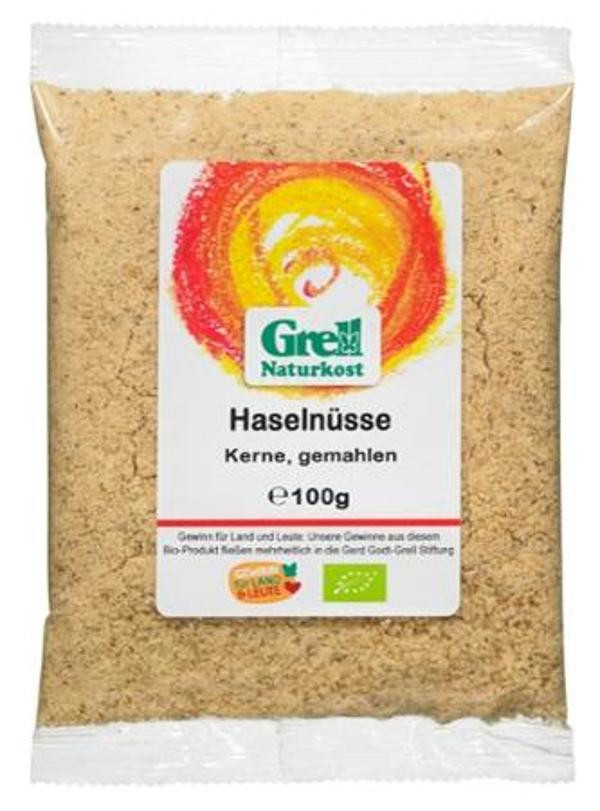 Produktfoto zu Haselnusskerne, gemahlen