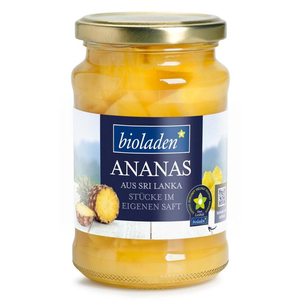 Produktfoto zu Ananasstücke 345 g