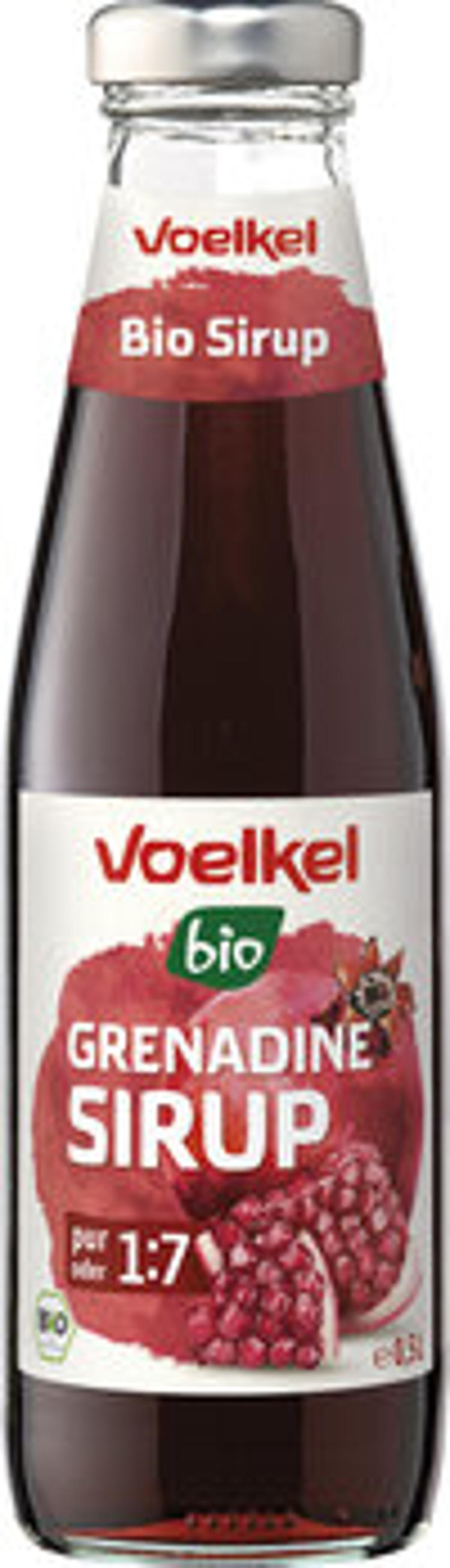 Produktfoto zu BioSirup Grenadine