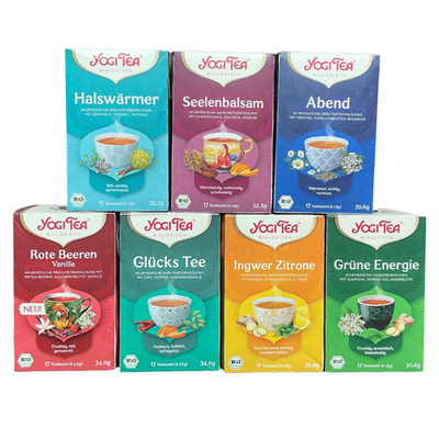 Produktfoto zu Yogi Tea Chakren Paket