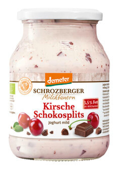 Produktfoto zu Fruchtjog. Kirsche Schokospilt