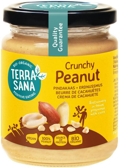 Produktfoto zu Crunchy Erdnussmus 250 g