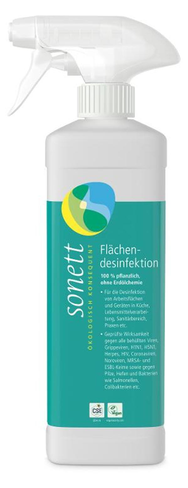 Produktfoto zu Flächendesinfektion mit Sprühkopf