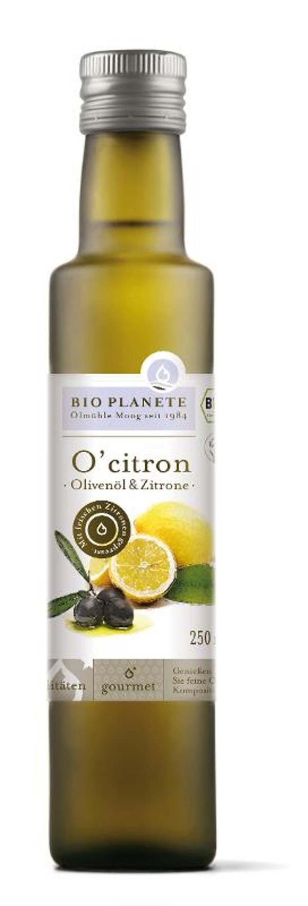 Produktfoto zu Olivenöl o´citron 250ml
