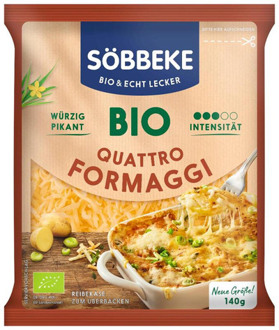 Produktfoto zu Quattro Formaggi Reibekäse