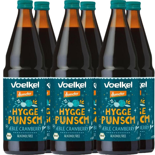 Produktfoto zu HYGGE Apfel Cranberry 6*0,75 L