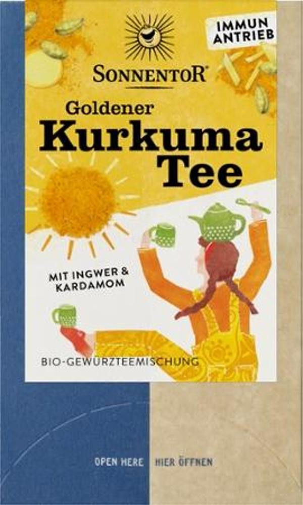 Produktfoto zu Tee Goldener Kurkuma