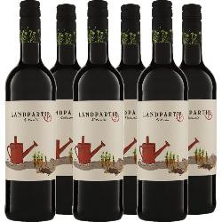 Produktfoto zu Landpartie Rotwein 6* 0,75 L