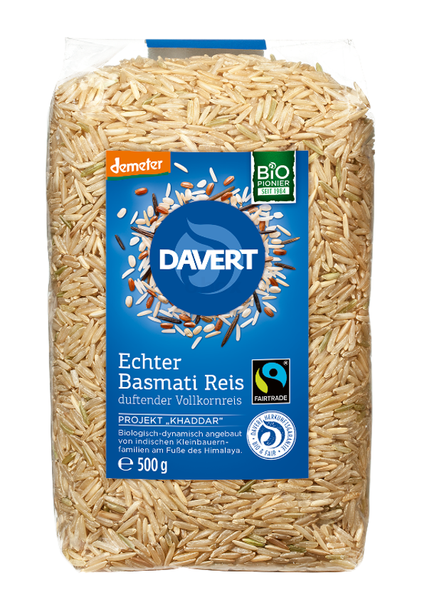 Produktfoto zu Basmatireis natur 500 g