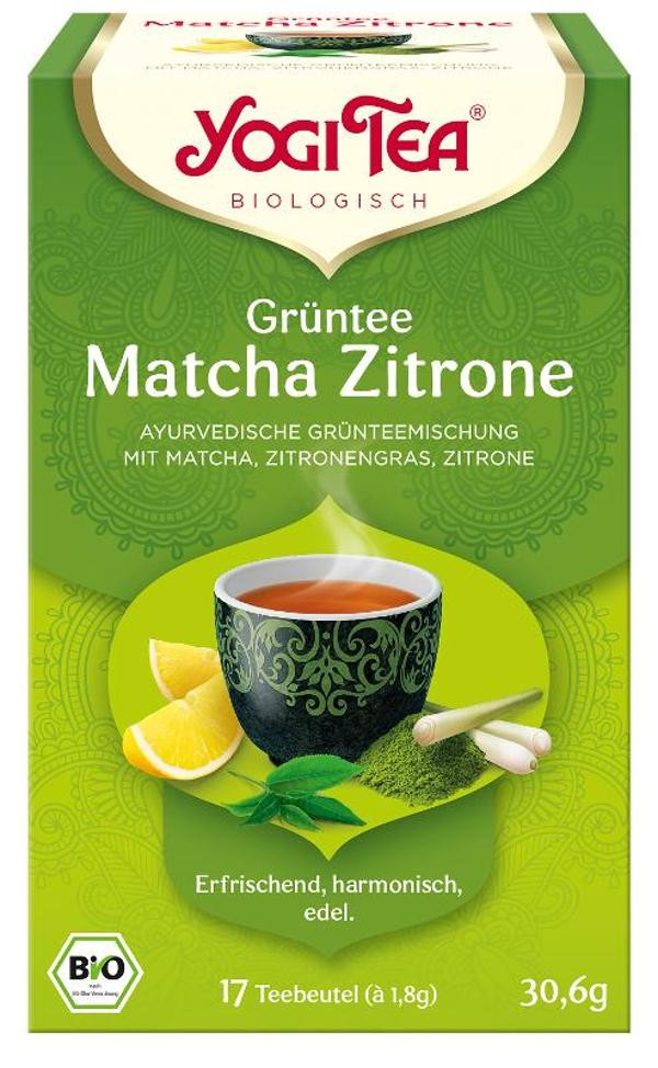 Produktfoto zu Tee Yogi Grüntee Matcha