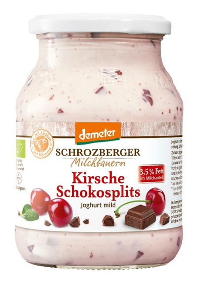 Produktfoto zu Fruchtjog. Kirsche Schokospilt