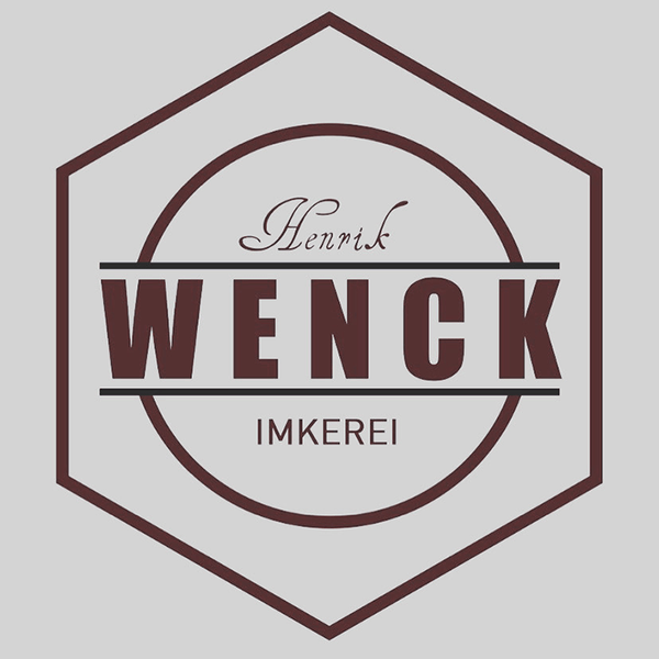 Logo mit Schriftzug: Henrik Wenck Imkerei