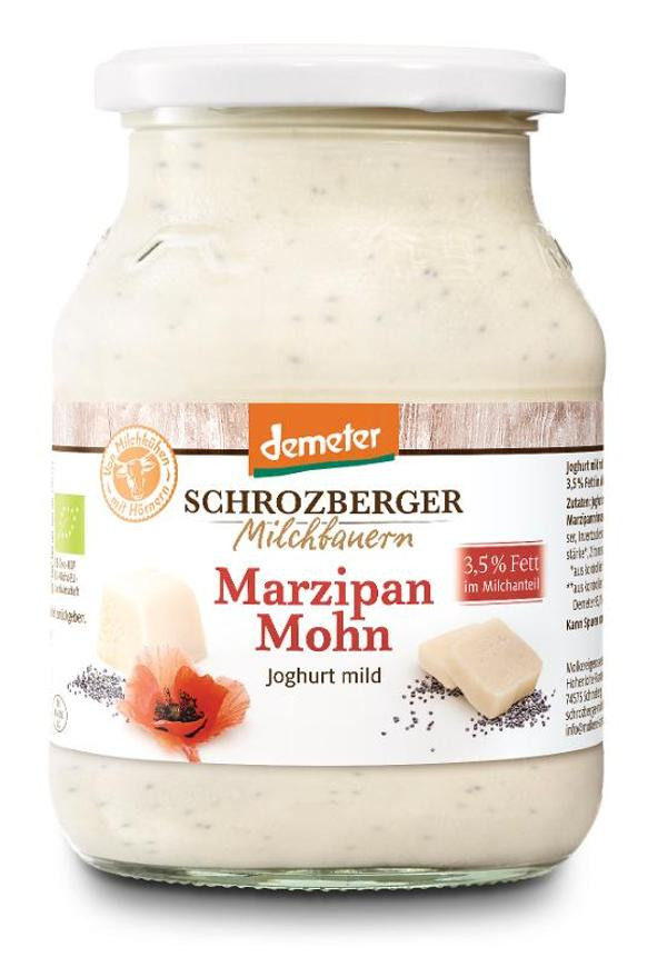 Produktfoto zu Fruchtjoghurt Marzipan Mohn