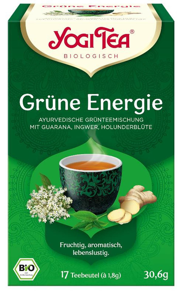 Produktfoto zu Yogi Tea Grüne Energie