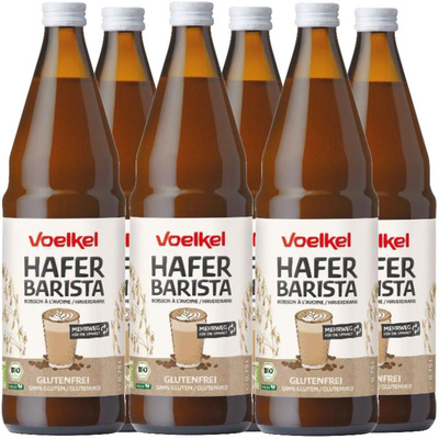 Produktfoto zu Voelkel Haferdrink Barista 6* 0,75 L