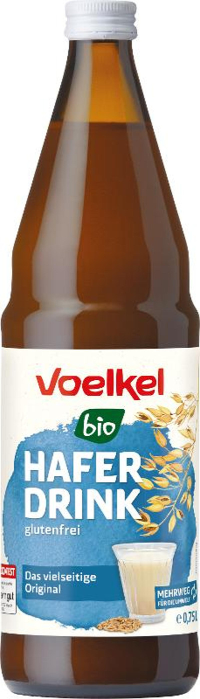 Produktfoto zu Haferdrink Voelkel  glutenfrei 0,75 l