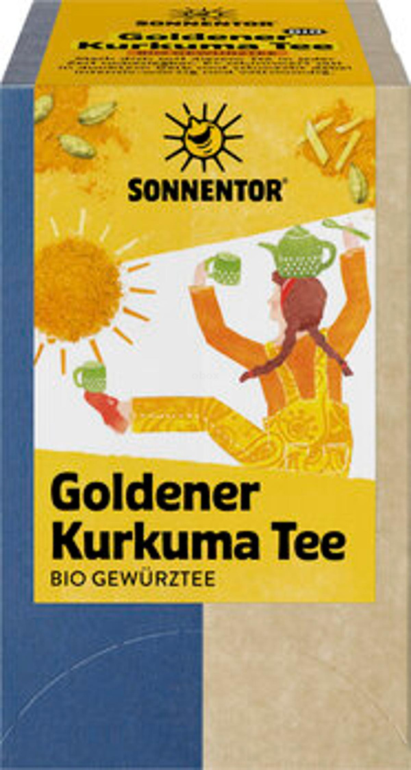Produktfoto zu Tee Goldener Kurkuma