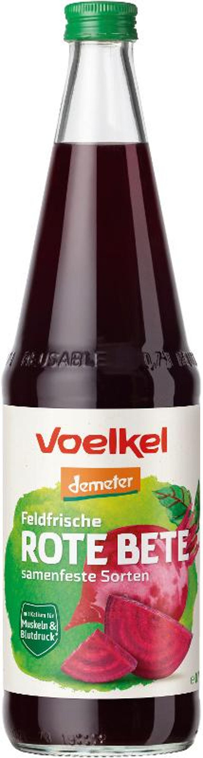 Produktfoto zu Rote Bete Saft 0,7 L