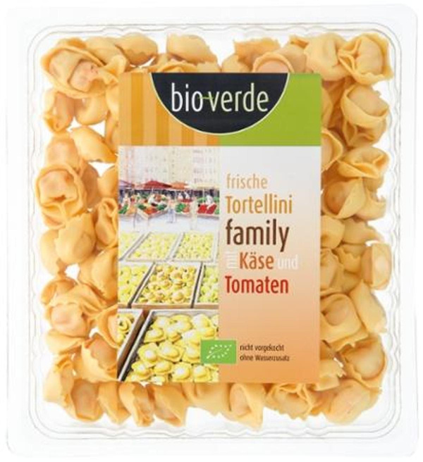 Produktfoto zu Tortellini Käse Tomate 400 g
