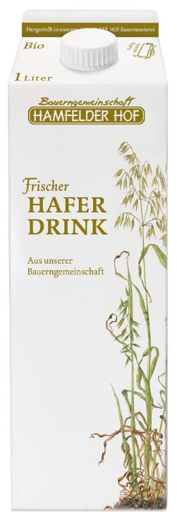 Produktfoto zu Hamfelder Hof Frischer Haferdrink