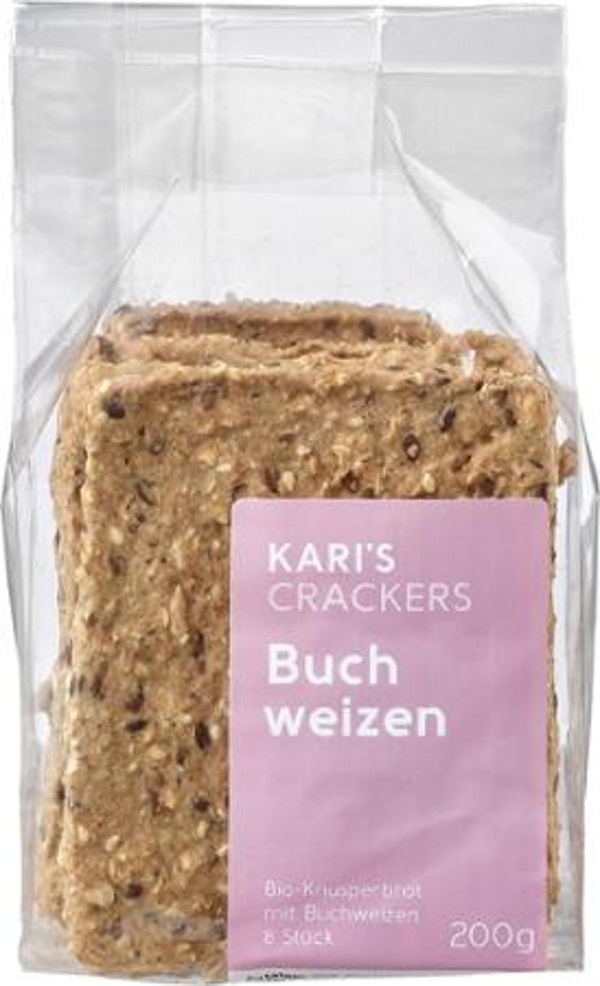 Produktfoto zu Kari's Crackers Buchweizen