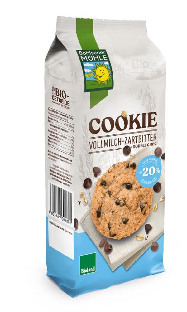 Produktfoto zu Cookie Vollmilch Zartbitter Choc