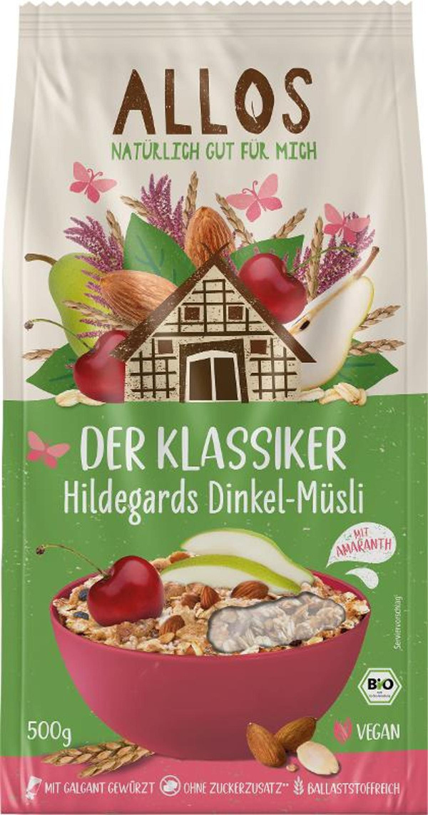 Produktfoto zu Hildegard Dinkel Müsli
