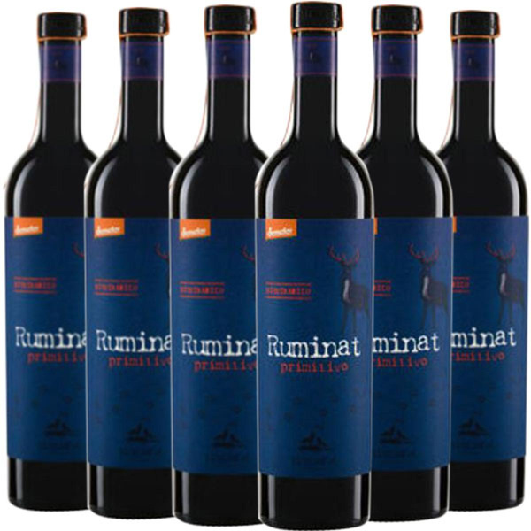 Produktfoto zu Lunaria Primitivo Ruminat 6*0,75 L
