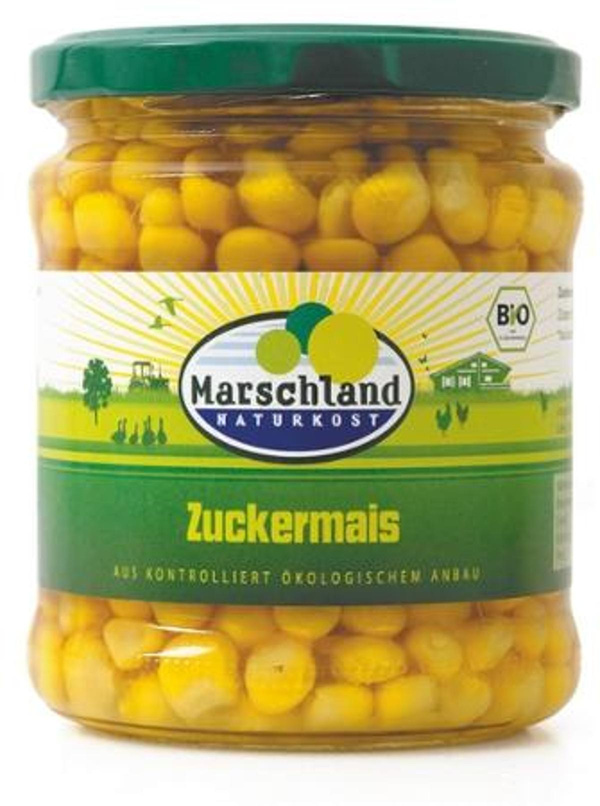 Produktfoto zu Zuckermais im Glas 360 g