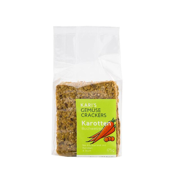 Produktfoto zu Kari's Gemüse Cracker Karotten