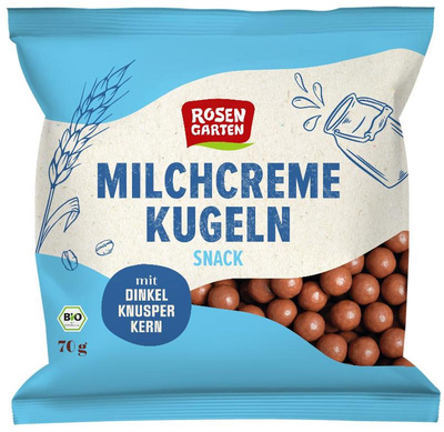 Produktfoto zu Milchcreme Kugel Snack
