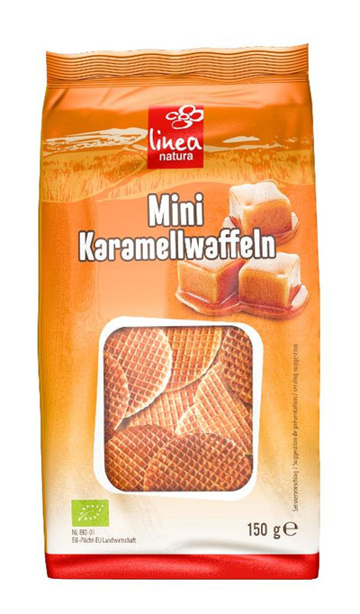 Produktfoto zu Mini Karamelwaffeln