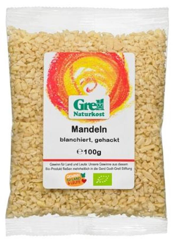 Produktfoto zu Gehackte Mandeln 100 g