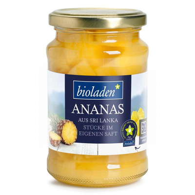 Produktfoto zu Ananasstücke 345 g