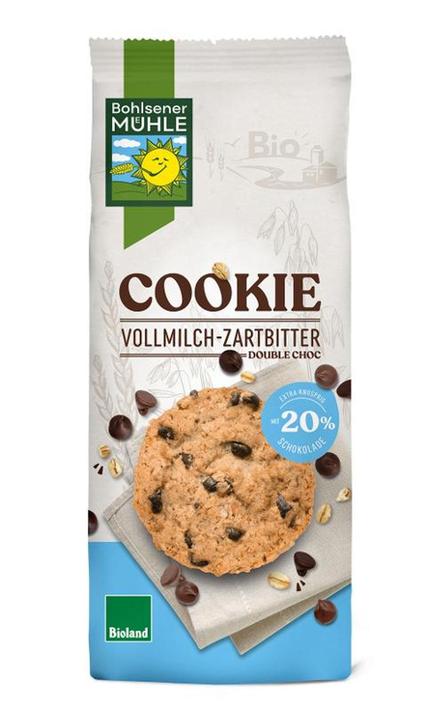 Produktfoto zu Cookie Vollmilch Zartbitter Choc
