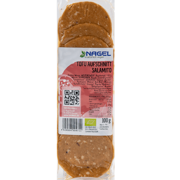 Produktfoto zu Salamito Tofu Aufschnitt