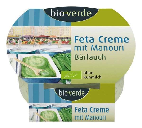 Produktfoto zu Feta Creme Bärlauch g.U.
