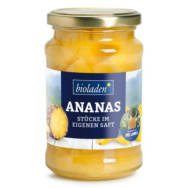 Produktfoto zu Ananasstücke 345 g