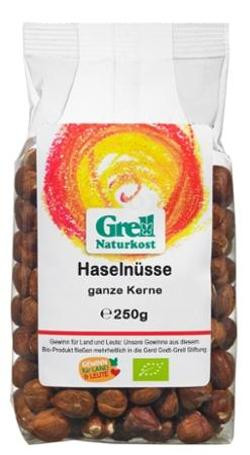 Produktfoto zu Haselnusskerne 250 g