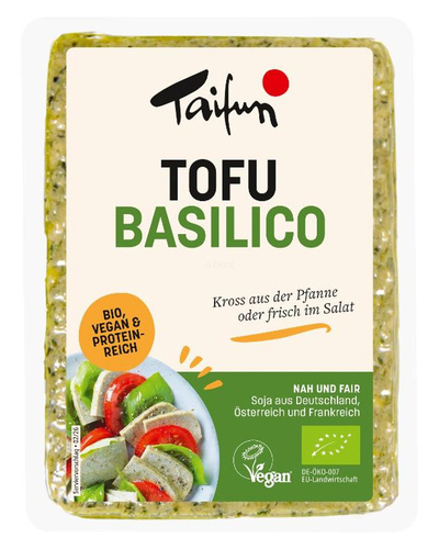 Produktfoto zu Tofu Basilico